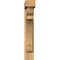Ekena Millwork Olympic Block Smooth Bracket w/ Offset Brace, Western Red Cedar, 5 1/2"W x 22"D x 34"H BKT0604X22X34OLY05SWR - alternate 3